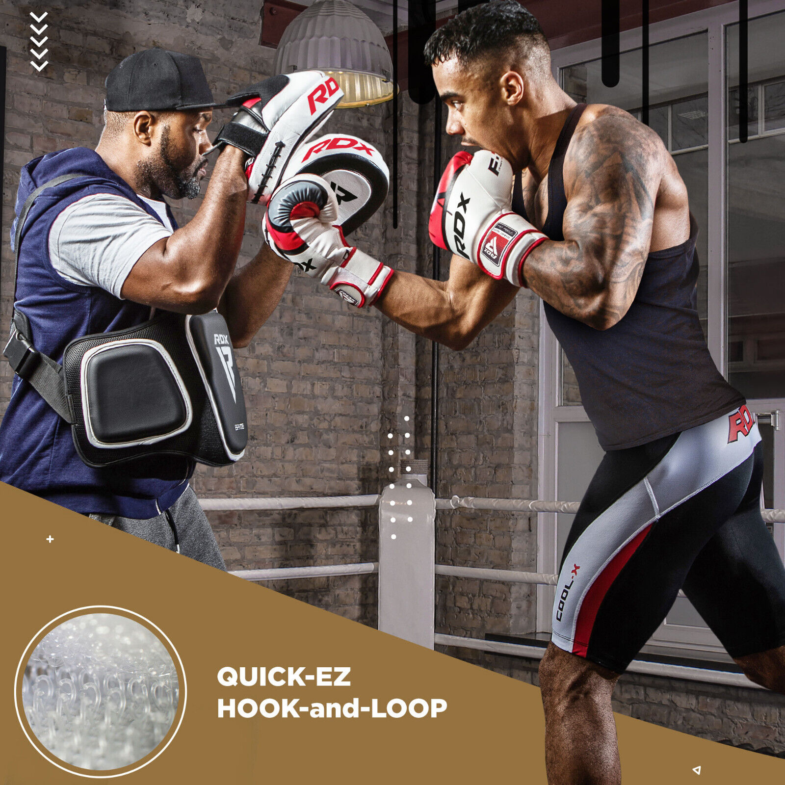 RDX Boxing Gloves: Muay Thai Training Punching Glove