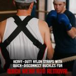 Contender Fight Sports Boxing Body Protector - Black/White