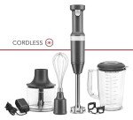 KitchenAid Cordless Hand Blender with Whisk & Chopper