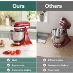 Bamboo Mixer Slider for KitchenAid 4.5-5 Qt