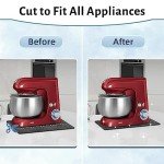Universal Kitchen Appliance Slider with 360° Rotation
