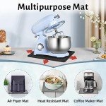 Universal Kitchen Appliance Slider with 360° Rotation