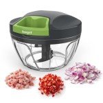 Ibergrif M501 Manual Food Chopper - Easy Onion Cutter