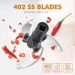 Ibergrif M501 Manual Food Chopper - Easy Onion Cutter