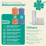 Naturemania 24-Pack Reusable Cotton Paper Towels