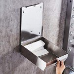 Stainless Steel Paper Towel Dispenser with Lock