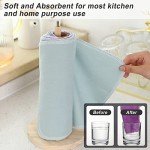 48 Pack Reusable Cotton Flannel Paper Towels