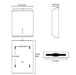 Stainless Steel Paper Towel Dispenser with Lock