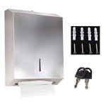 Stainless Steel Paper Towel Dispenser with Lock