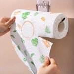 50-Pack Disposable Kitchen Paper Towels for Cleaning