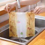 50-Pack Disposable Kitchen Paper Towels for Cleaning