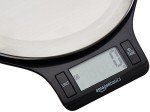 Digital Kitchen Scales with LCD Display - Black & Steel