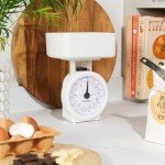 Salter Mini Analog Kitchen Scale with Detachable Bowl