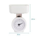 Salter Mini Analog Kitchen Scale with Detachable Bowl