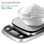 10kg Digital Kitchen Scale with Tare Function