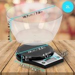 Digital Kitchen Scale with Bowl - KS6000