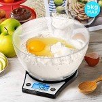 Digital Kitchen Scale with Bowl - KS6000