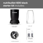 Nutribullet 600 Series Blender Starter Kit - Black