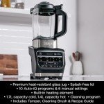 Ninja Foodi Blender & Soup Maker, 1000W, Black