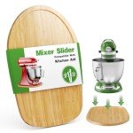Bamboo Mixer Slider for KitchenAid 4.5-5 Qt