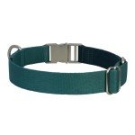 Eco-Friendly Adjustable Dog Collar - Dark Sea Size S