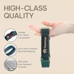 Eco-Friendly Adjustable Dog Collar - Dark Sea Size S