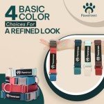 Eco-Friendly Adjustable Dog Collar - Dark Sea Size S