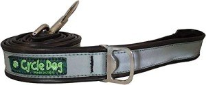 Silver Reflective 6-Foot Recycled Dog Leash