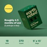 Earth Rated Leak-Proof Dog Poop Bags – 270 Count