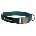 Eco-Friendly Adjustable Dog Collar - Dark Sea Size S
