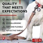 Eco-Friendly Recycled Cotton Dog Leash - Reflective