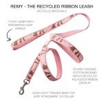 Camo-Pink 7 Ft. Recycled Ribbon Dog Leash
