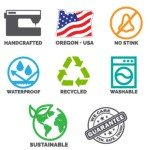 Silver Reflective 6-Foot Recycled Dog Leash