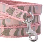 Camo-Pink 7 Ft. Recycled Ribbon Dog Leash