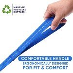 Eco-Friendly 6 FT Reflective Dog Leash - Blue