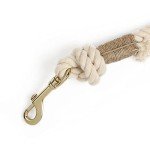 Organic Cotton Rope Leash for Small Dogs - 5FT