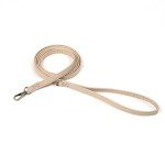 Organic Cotton Dog Leash with Brass Hardware 6FT
