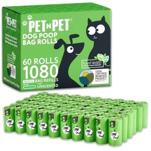 Eco-Friendly Extra Thick Dog Poop Bags Rolls