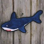 Eco-Friendly Shark Squeaker Dog Toy