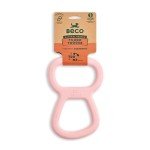 Beco Natural Rubber Tugger Dog Toy - Pink