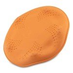Beco Flyer Natural Rubber Dog Fetch Frisbee - Orange