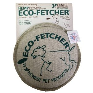 Eco-Friendly Hemp Canvas Dog Frisbee Toy