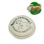 Eco-Friendly Hemp Canvas Dog Frisbee Toy