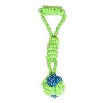 Eco-Friendly Knotted Dog Toy for Small Dogs