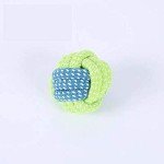 Eco-Friendly Knotted Dog Toy for Small Dogs
