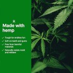 Eco-Friendly Hemp Canvas Dog Frisbee Toy