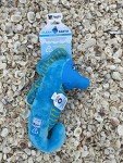 Eco-Friendly Recycled Seahorse Dog Toy for Pets