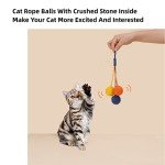 Interactive Sisal Ball Cat Toy for Indoor Fun