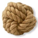 Eco-Friendly Hemp Rope Dog Chew Toy Ball