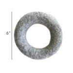 Eco-Friendly Organic Wool Dog Ring Toy